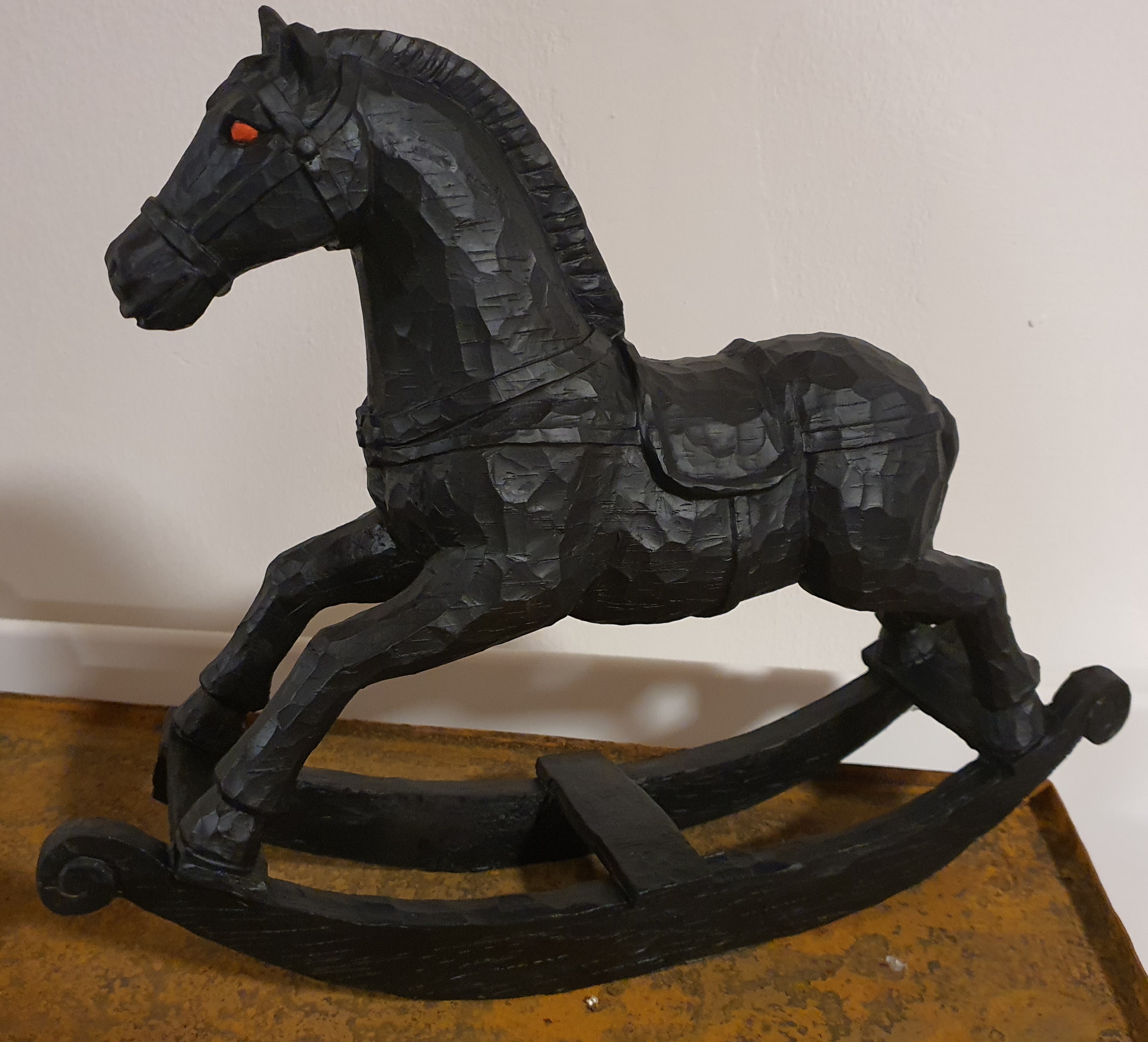 Gruseliges Pferd