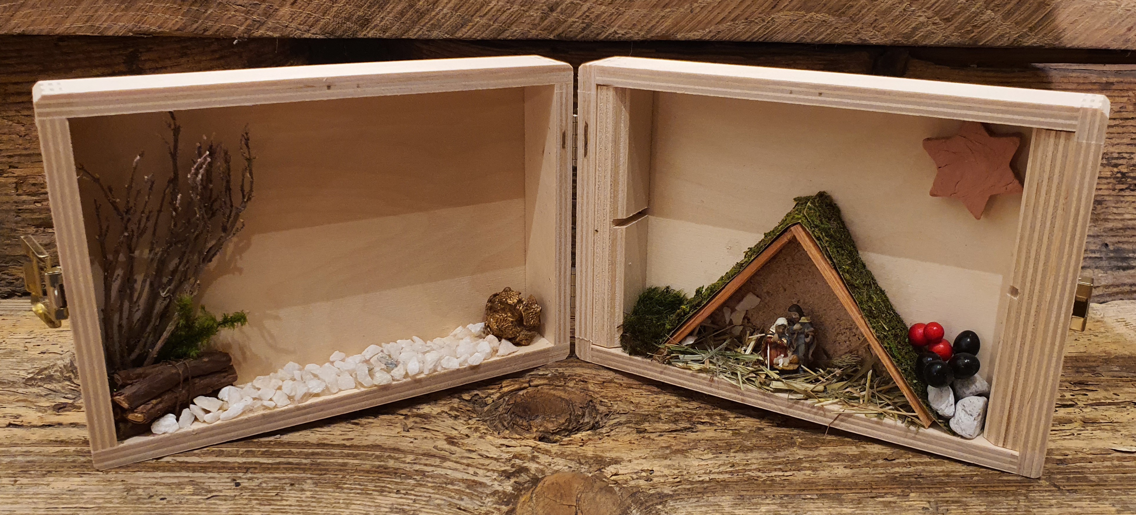 Kleine Weihnachtskrippe
