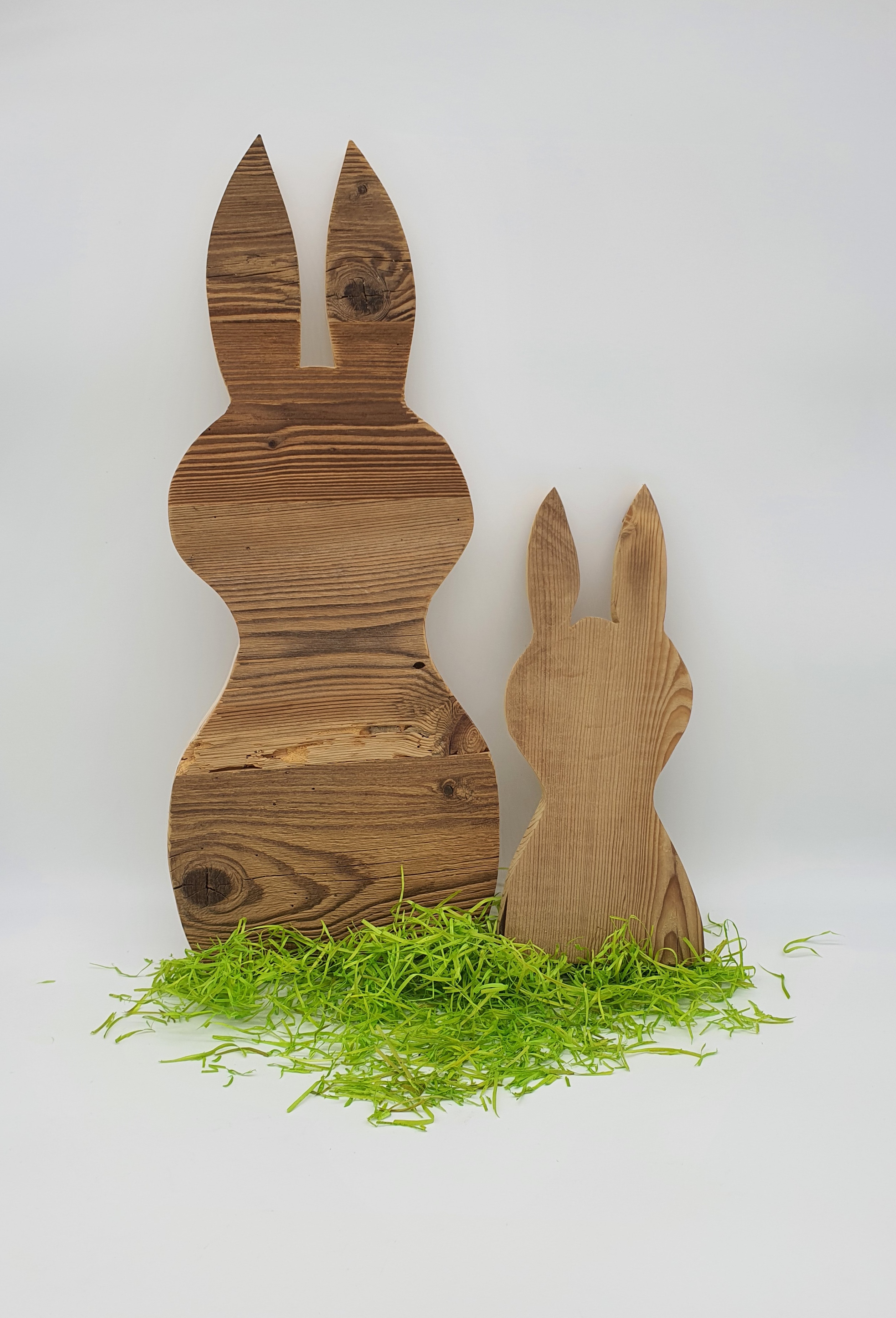 Osterhase aus Altholz